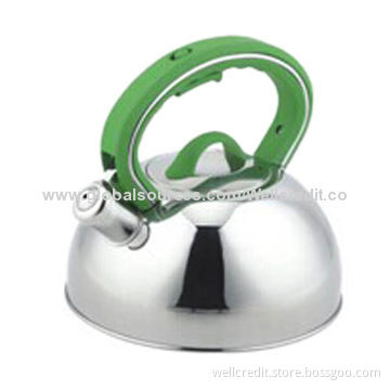 2.7L stainless steel whistling kettle with good quality